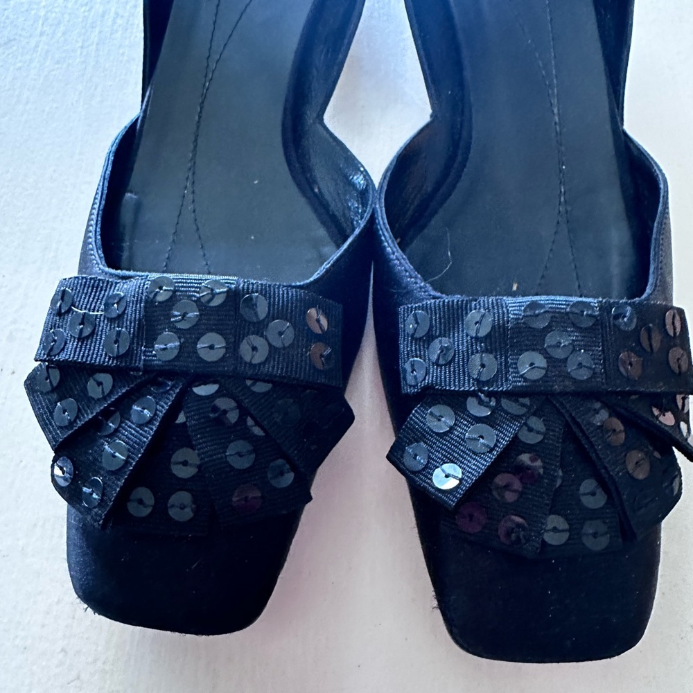Kate Spade Black Women's Shoes with Sequin Detail
